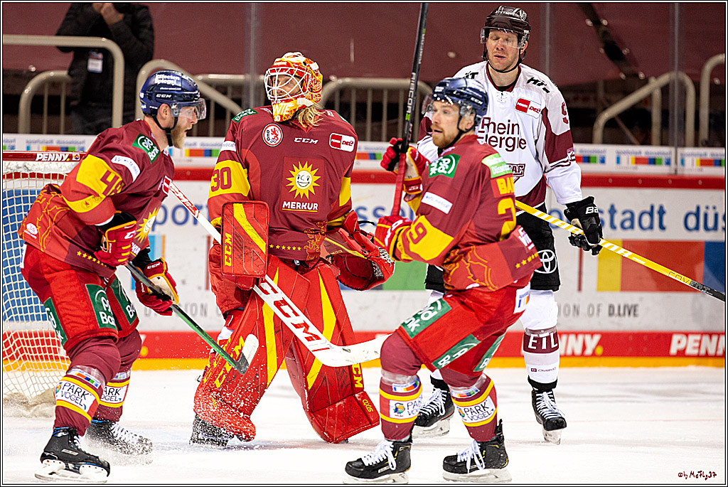 PENNY DEL;  Duesseldorfer EG - Koelner Haie; Duesseldorf, 21.02.2021